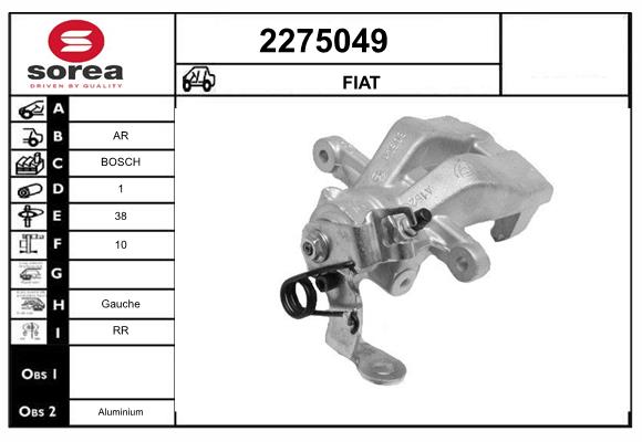 Etrier frana 2275049 EAI