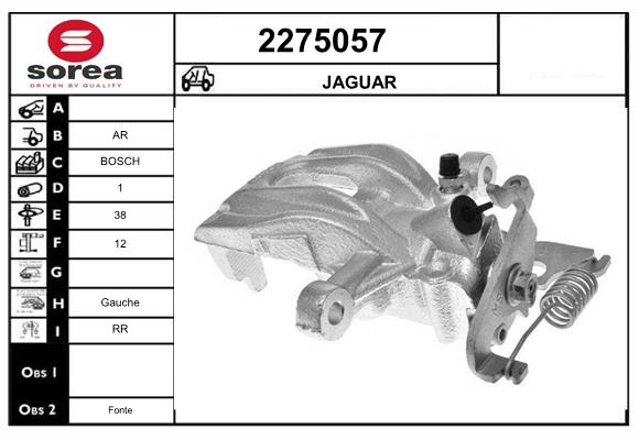 Etrier frana 2275057 EAI
