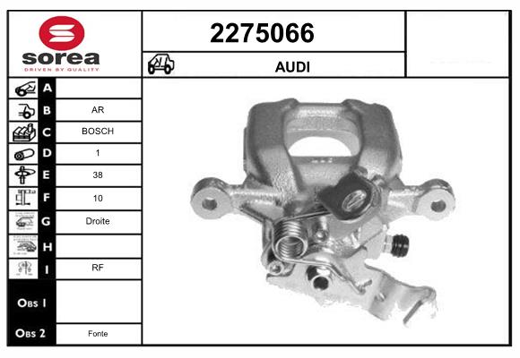 Etrier frana 2275066 EAI