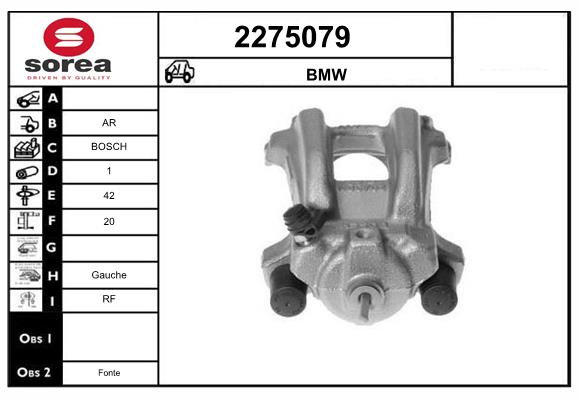 Etrier frana 2275079 EAI