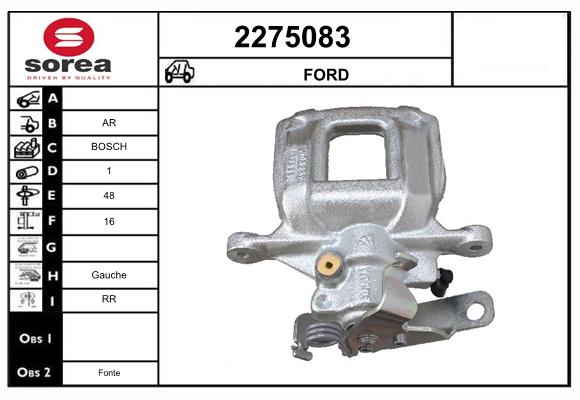 Etrier frana 2275083 EAI