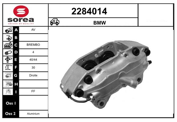 Etrier frana 2284014 EAI