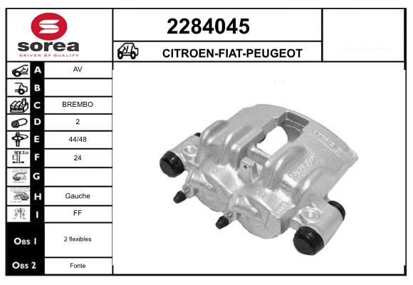 Etrier frana 2284045 EAI