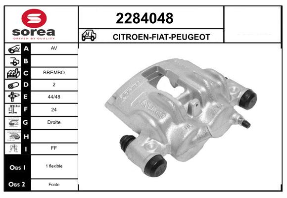 Etrier frana 2284048 EAI