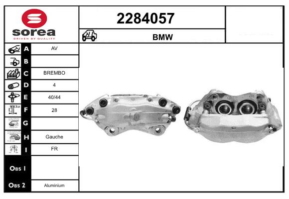 Etrier frana 2284057 EAI