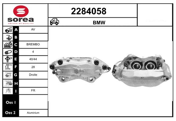 Etrier frana 2284058 EAI