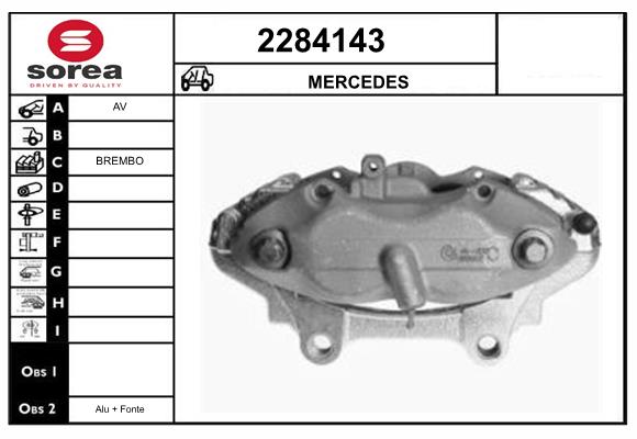 Etrier frana 2284143 EAI