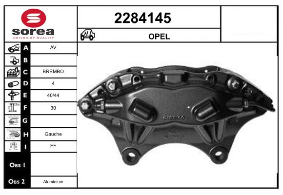 Etrier frana 2284145 EAI