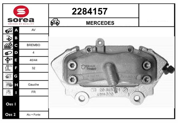 Etrier frana 2284157 EAI