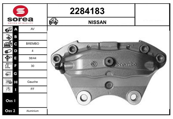 Etrier frana 2284183 EAI