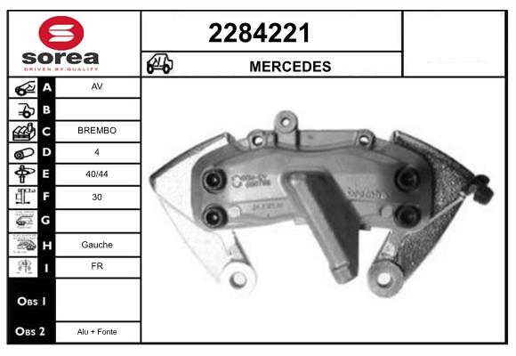 Etrier frana 2284221 EAI