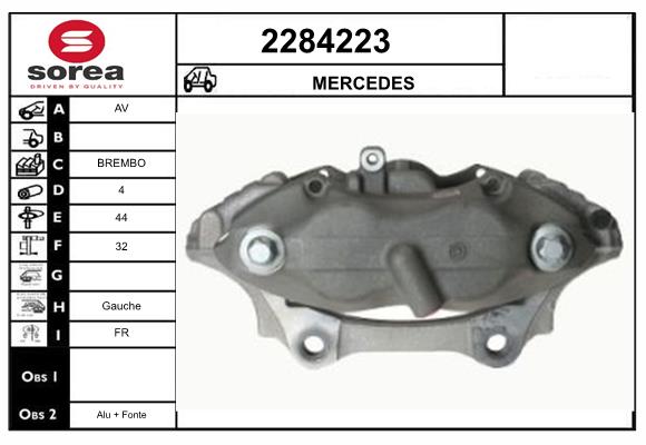 Etrier frana 2284223 EAI