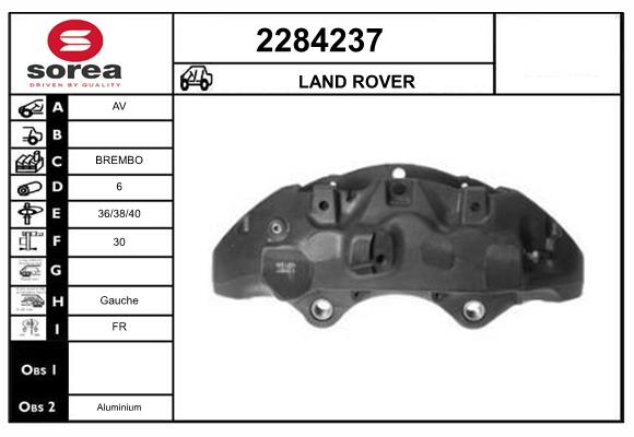 Etrier frana 2284237 EAI