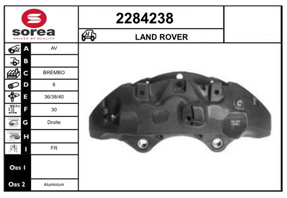 Etrier frana 2284238 EAI