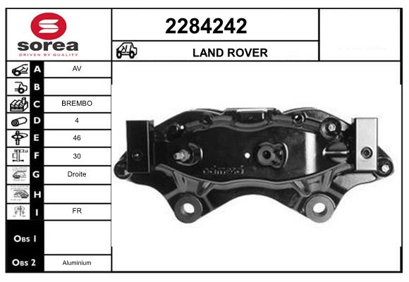 Etrier frana 2284242 EAI