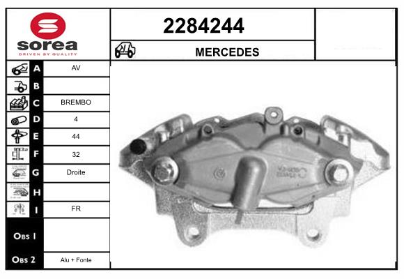 Etrier frana 2284244 EAI