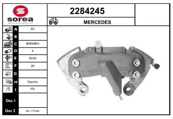 Etrier frana 2284245 EAI