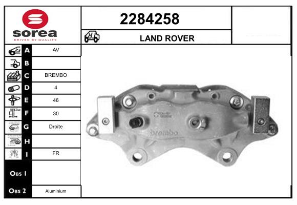 Etrier frana 2284258 EAI