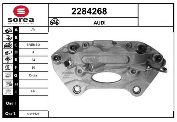 Etrier frana 2284268 EAI