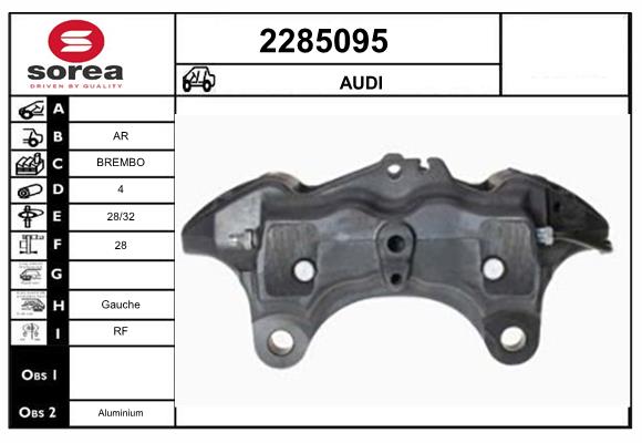 Etrier frana 2285095 EAI