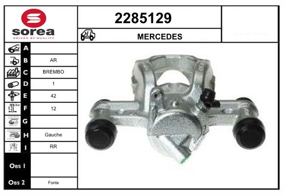Etrier frana 2285129 EAI