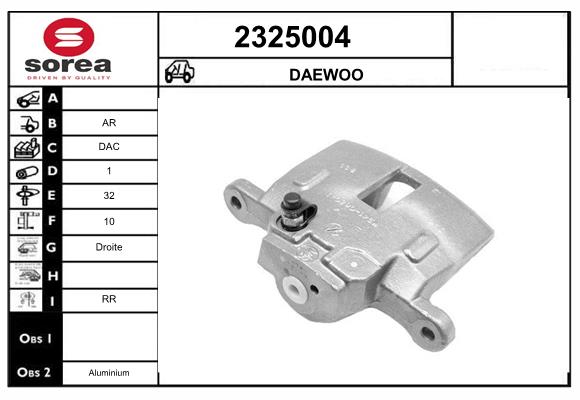 Etrier frana 2325004 EAI