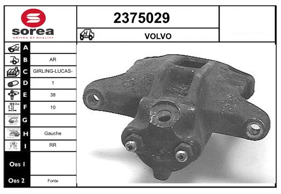 Etrier frana 2375029 EAI