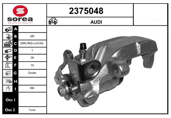 Etrier frana 2375048 EAI