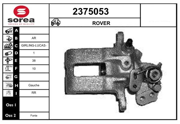 Etrier frana 2375053 EAI