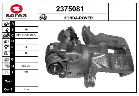 Etrier frana 2375081 EAI