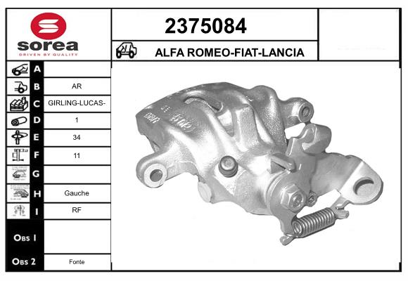 Etrier frana 2375084 EAI