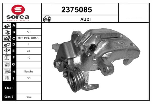Etrier frana 2375085 EAI