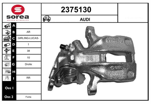 Etrier frana 2375130 EAI
