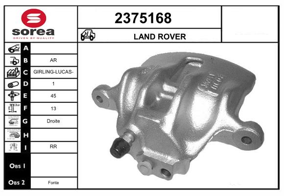 Etrier frana 2375168 EAI