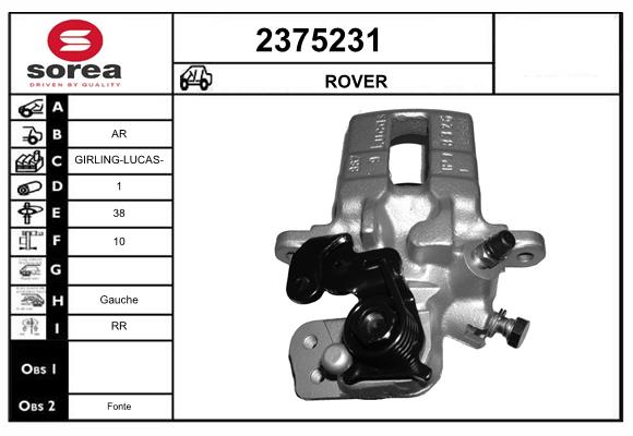 Etrier frana 2375231 EAI