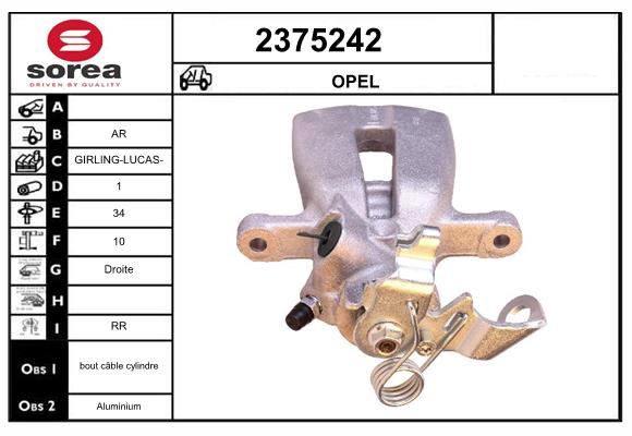 Etrier frana 2375242 EAI