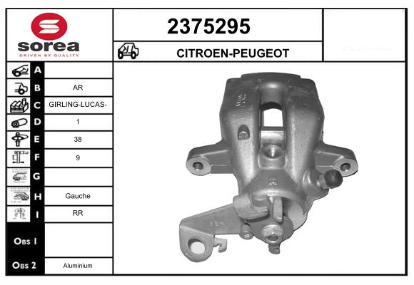 Etrier frana 2375295 EAI