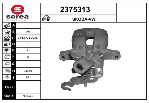 Etrier frana 2375313 EAI