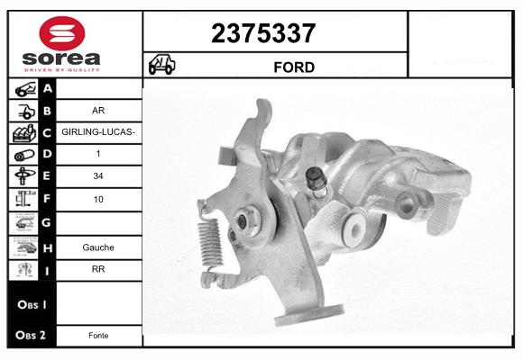 Etrier frana 2375337 EAI