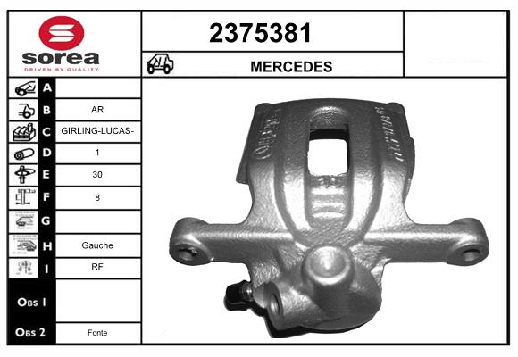 Etrier frana 2375381 EAI