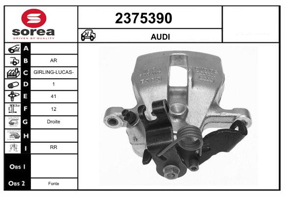Etrier frana 2375390 EAI