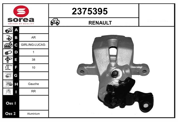 Etrier frana 2375395 EAI