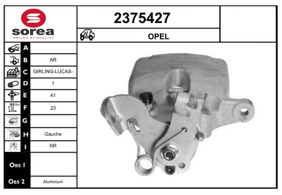 Etrier frana 2375427 EAI