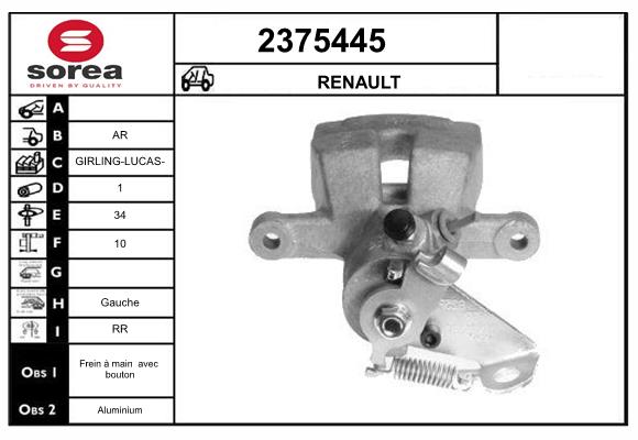 Etrier frana 2375445 EAI