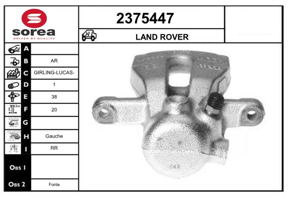 Etrier frana 2375447 EAI