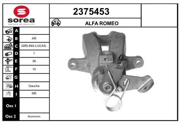Etrier frana 2375453 EAI