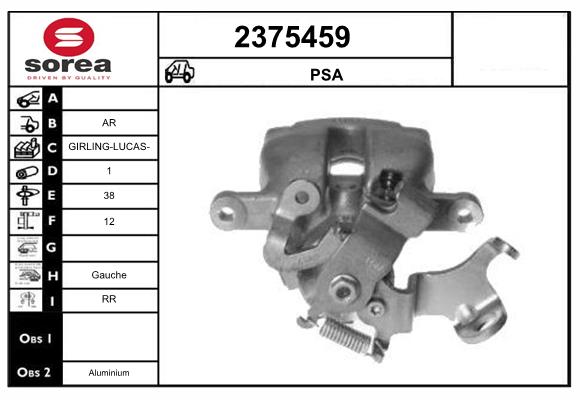 Etrier frana 2375459 EAI