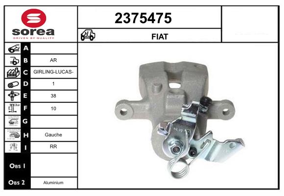 Etrier frana 2375475 EAI