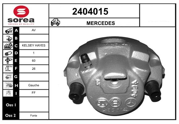 Etrier frana 2404015 EAI