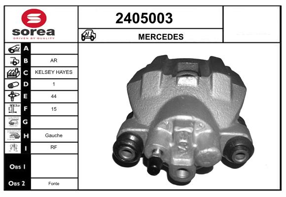 Etrier frana 2405003 EAI
